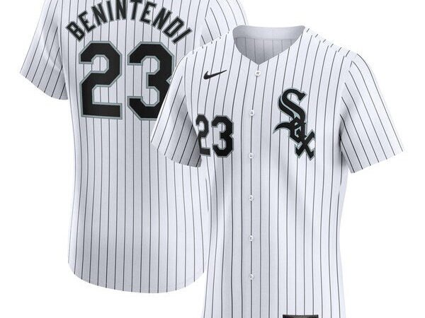 Andrew Benintendi Chicago White Sox Nike Home Elite Player Jersey - White