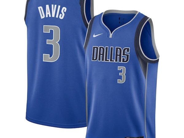 Anthony Davis Dallas Mavericks Nike Youth Swingman Jersey - Icon Edition - Blue