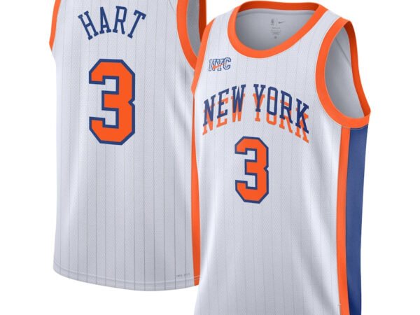 Josh Hart New York Knicks Nike Unisex Swingman Player Jersey - City Edition - White