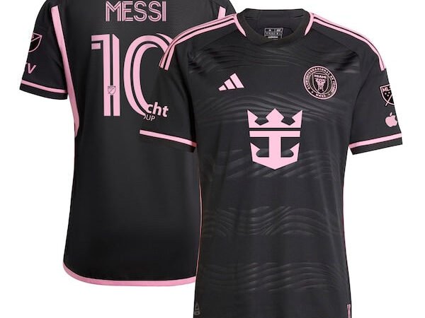 Lionel Messi Inter Miami CF adidas 2024 La Noche Authentic Player Jersey - Black