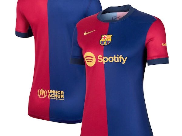 Barcelona Nike Women's 2024/25 Home Replica Jersey - Royal