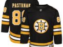 David Pastrnak Boston Bruins Youth Home Premier Player Jersey - Black