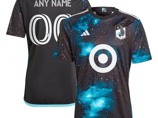 Minnesota United FC adidas 2024 Starry Night Replica Custom Jersey - Black