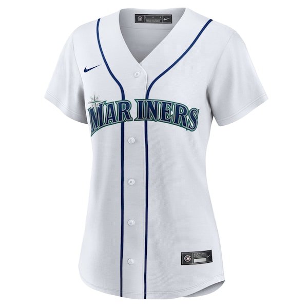 Julio Rodríguez Seattle Mariners Nike Women's Home Replica Jersey - White