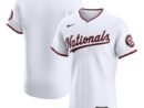 Washington Nationals Nike Home Elite Jersey - White