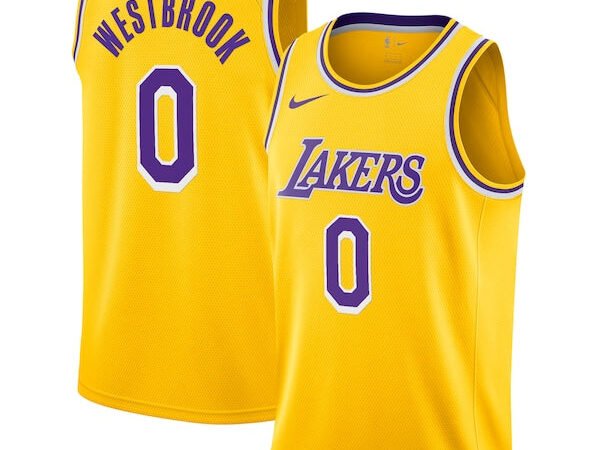 Russell Westbrook Los Angeles Lakers Nike 2020/21 Swingman Player Jersey Gold - Icon Edition