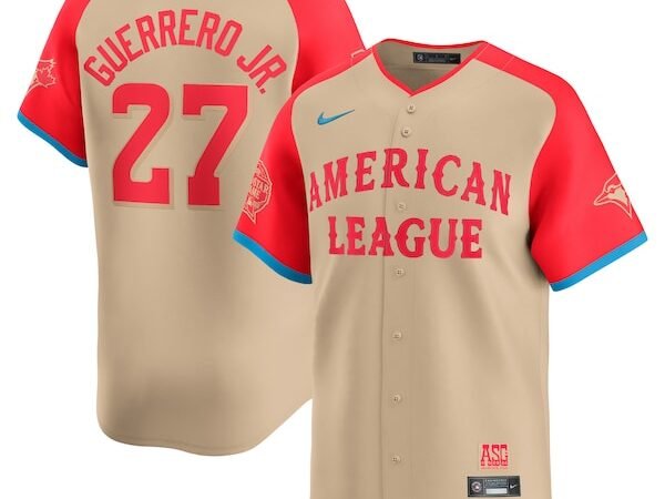 Vladimir Guerrero Jr. American League Nike 2024 MLB All-Star Game Limited Player Jersey - Cream