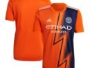 New York City FC adidas 2022 The Volt Kit Replica Blank Jersey - Orange