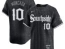 Yoán Moncada Chicago White Sox Nike City Connect Retired Player Jersey - Black
