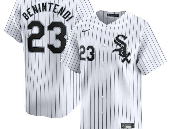 Andrew Benintendi Chicago White Sox Nike Home Limited Player Jersey - White
