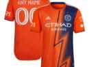New York City FC adidas 2024 The Volt Kit Authentic Custom Jersey - Orange