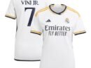 Vini Jr. Los Merengues adidas Women's 2023/24 Home Replica Player Jersey - White