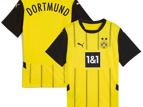 Borussia Dortmund Puma Women's 2024/25 Home Replica Jersey - Yellow