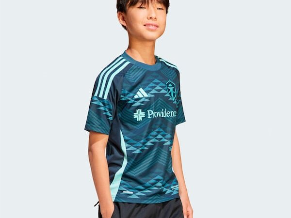 Seattle Sounders FC adidas Youth 2025 The Salish Sea Kit Replica Jersey - Blue
