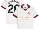 Bernardo Silva Manchester City Puma Youth 2023/24 Away Replica Jersey - White
