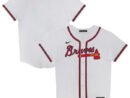 Atlanta Braves Preschool Home Blank Replica Jersey - White