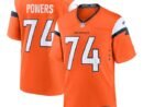 Ben Powers Denver Broncos Nike Team Game Jersey -  Orange