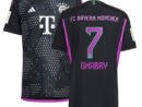 Serge Gnabry Bayern Munich adidas 2023/24 Away Authentic Player Jersey - Black/White