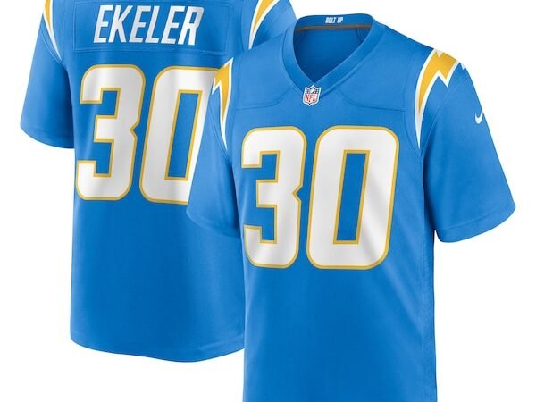 Austin Ekeler Los Angeles Chargers Nike Game Player Jersey - Powder Blue