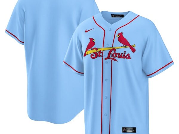 St. Louis Cardinals Nike Alternate Replica Team Jersey - Light Blue