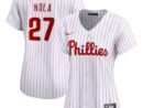 Aaron Nola Philadelphia Phillies Nike Women's Home Limited Player Jersey - White