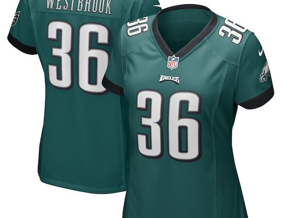 Brian Westbrook Philadelphia Eagles Nike Women's Game Retired Player Jersey - Midnight Green