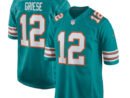Bob Griese Miami Dolphins Nike Retired Player Jersey - Aqua/White