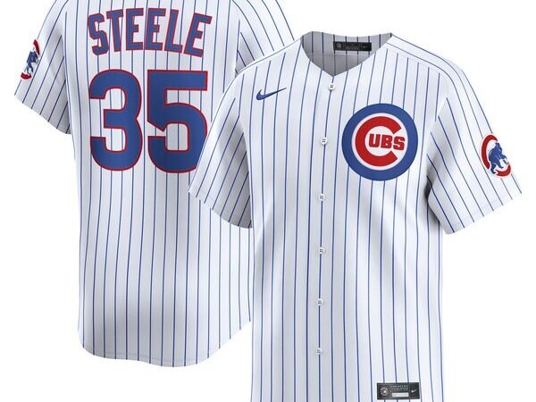 Justin Steele Chicago Cubs Nike Alternate Limited Player Jersey - White