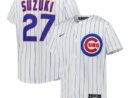 Seiya Suzuki Chicago Cubs Nike Youth Alternate Replica Player Jersey - White