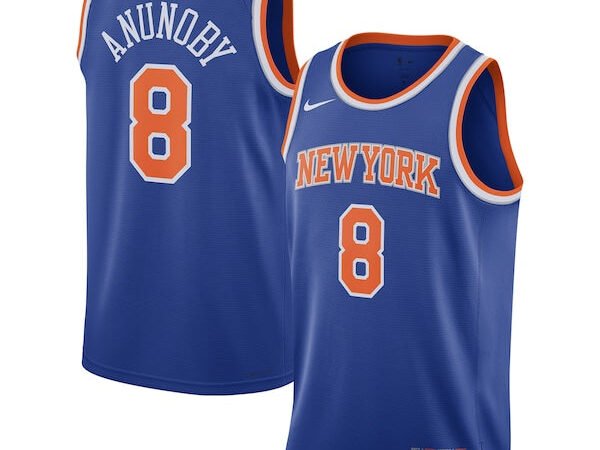 OG Anunoby New York Knicks Nike Unisex Swingman Jersey - Icon Edition - Blue