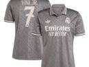 Vini Jr. Los Merengues adidas Originals 2024/25 Third Replica Player Jersey - Charcoal/White