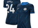 Reece James Chelsea Nike Women's 2023/24 Away Stadium Replica Player Jersey - Navy/Blue