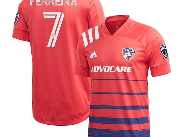 Jesus Ferreira FC Dallas adidas 2020 Legacy EQT Authentic Jersey - Red