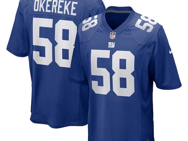 Bobby Okereke New York Giants Nike Game Player Jersey - Royal