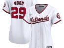 James Wood Washington Nationals Nike Women's Home Limited Player Jersey - White