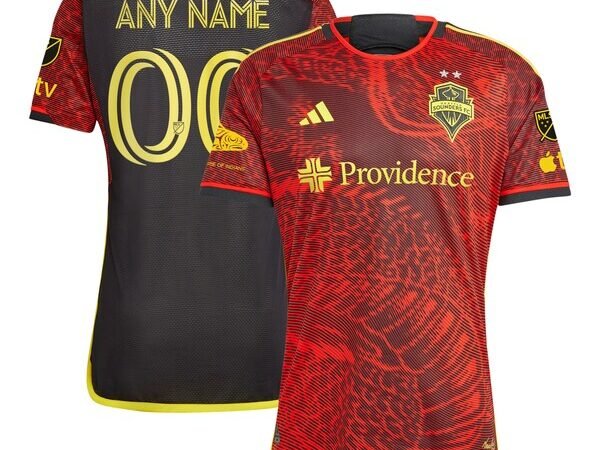 Seattle Sounders FC adidas 2024 The Bruce Lee Kit Authentic Custom Jersey - Red