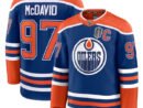 Connor McDavid Edmonton Oilers  2025 Stanley Cup Final Home Premium Jersey - Royal