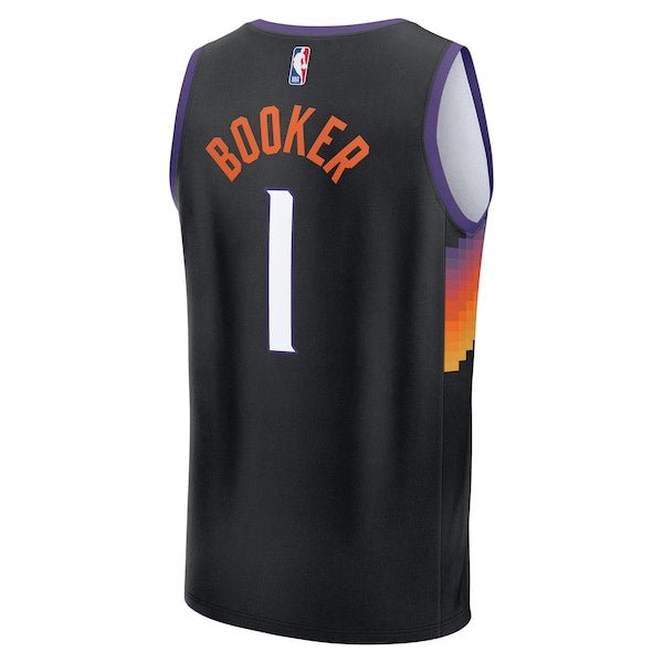 Devin Booker Phoenix Suns Youth 2025/26 City Edition Fast Break Jersey - Black