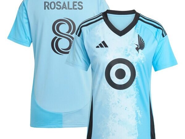 Joseph Rosales Minnesota United FC adidas Women's 2025 CONVERGENCE Replica Player Jersey - Blue