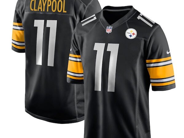 Chase Claypool Pittsburgh Steelers Nike Game Jersey - Black