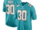 Alec Ingold Miami Dolphins Nike Game Player Jersey - Aqua