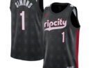 Anfernee Simons Portland Trail Blazers Nike Unisex 2024/25 Swingman Player Jersey - City Edition - Black