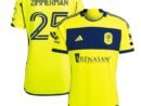 Walker Zimmerman Nashville SC adidas 2024 The 615 Kit Authentic Player Jersey - Yellow