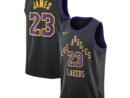 LeBron James Los Angeles Lakers Nike Unisex 2025/26 Swingman Jersey - Black - City Edition