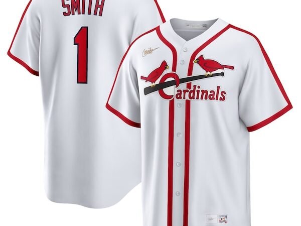 Ozzie Smith St. Louis Cardinals Nike Home Cooperstown Collection Player Jersey - White
