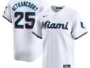 Christian Bethancourt Miami Marlins Nike Home Limited Player Jersey - White