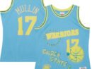 Chris Mullin Golden State Warriors  1993/94 Swingman Sidewalk Sketch Jersey - Light Blue