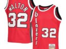 Bill Walton Portland Trail Blazers Youth 1976/77 Hardwood Classics Swingman Jersey - Black