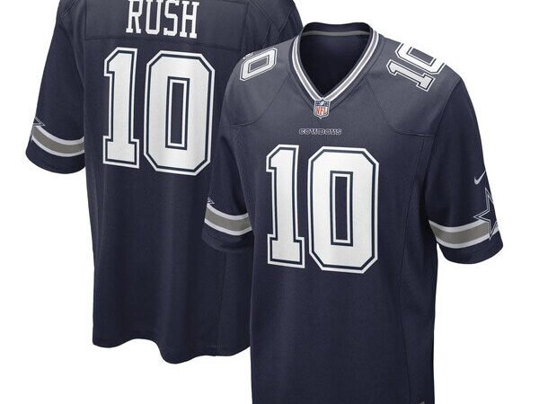 Cooper Rush Dallas Cowboys Nike Game Player Jersey - Navy