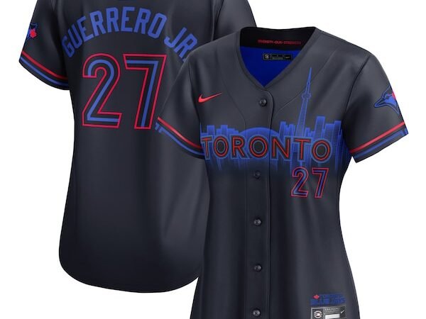 Vladimir Guerrero Jr. Toronto Blue Jays Nike Women's 2024 City Connect Limited Player Jersey - Navy